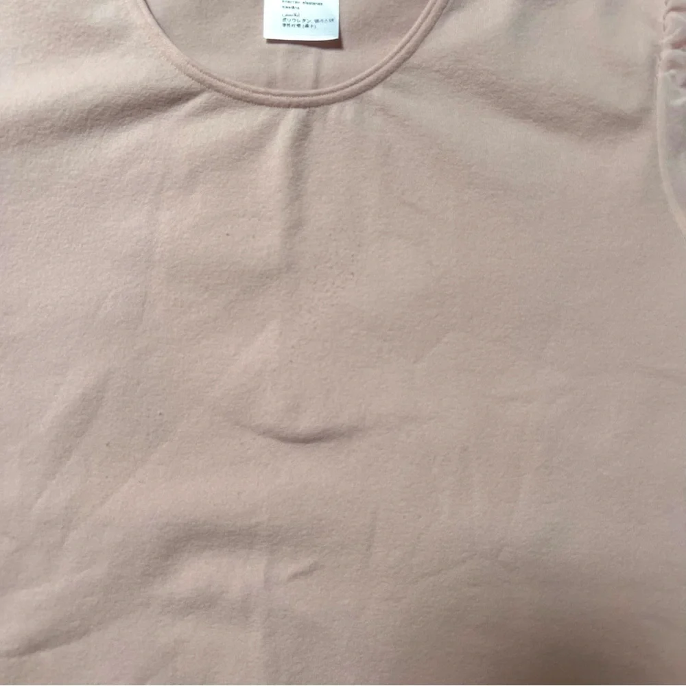 Wolford Light Pink Puff Sleeve Bodysuit – Size M - Picture 4 of 7